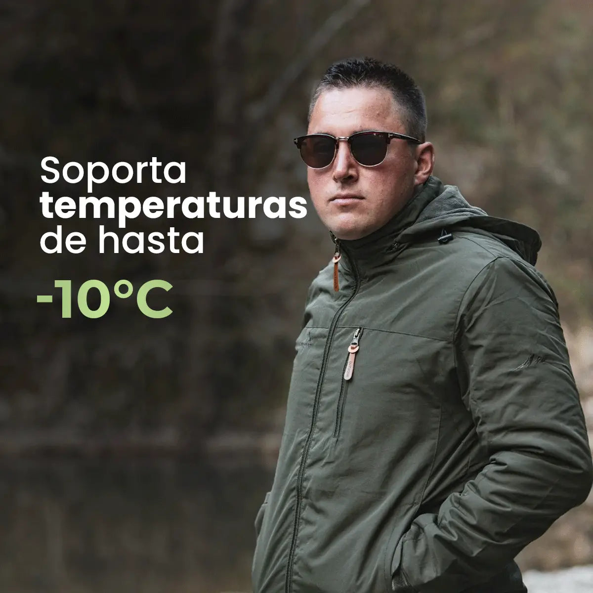 Chaqueta Táctica Militar Island® (+ llavero con linterna gratis)